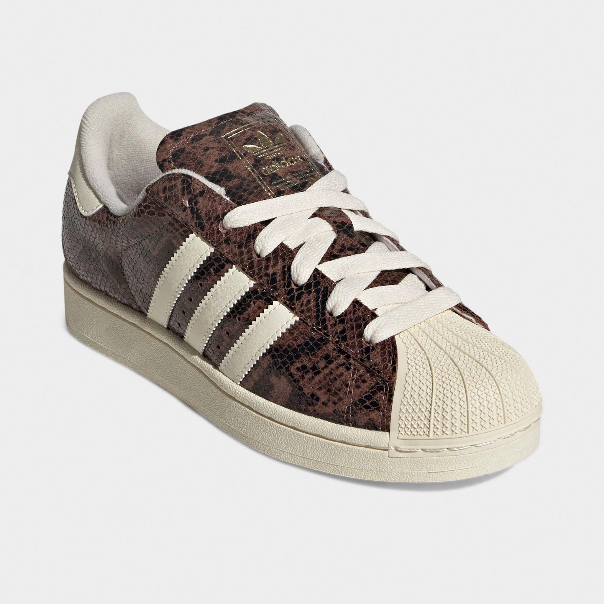 adidas Women's Superstar II Preloved Brown / Cream White Court Mobility Build