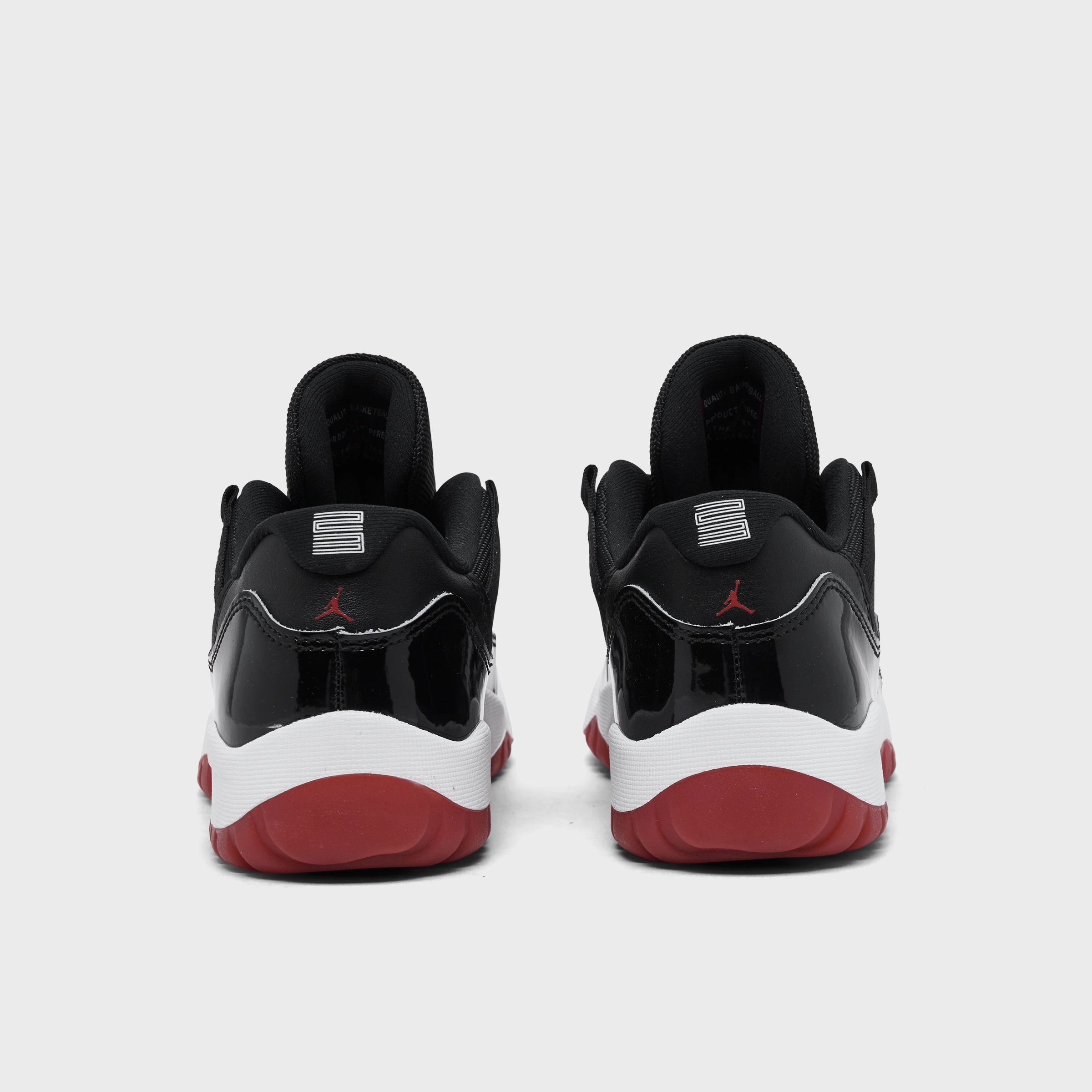 Shock Diffusion Technology Rebound Efficiency Pads Jordan 11 Retro Low PS Black / Varsity Red - White