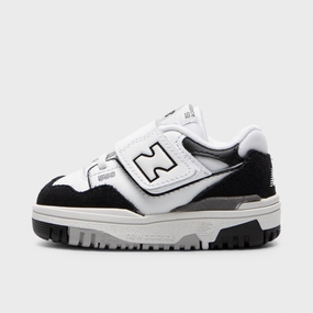 New Balance Infants' IHB550CA White / Black Tensile Fiber Weave Thermoplastic Heel Clips