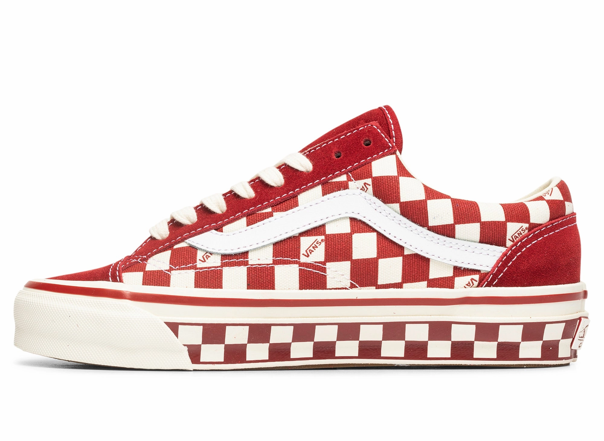 Unisex Vans Old Skool 36 BMX in Red Breath Comfort Tread Ready