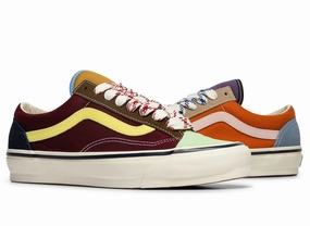Unisex Vans Old Skool 36 Color Block Logo Bold Rock Jog