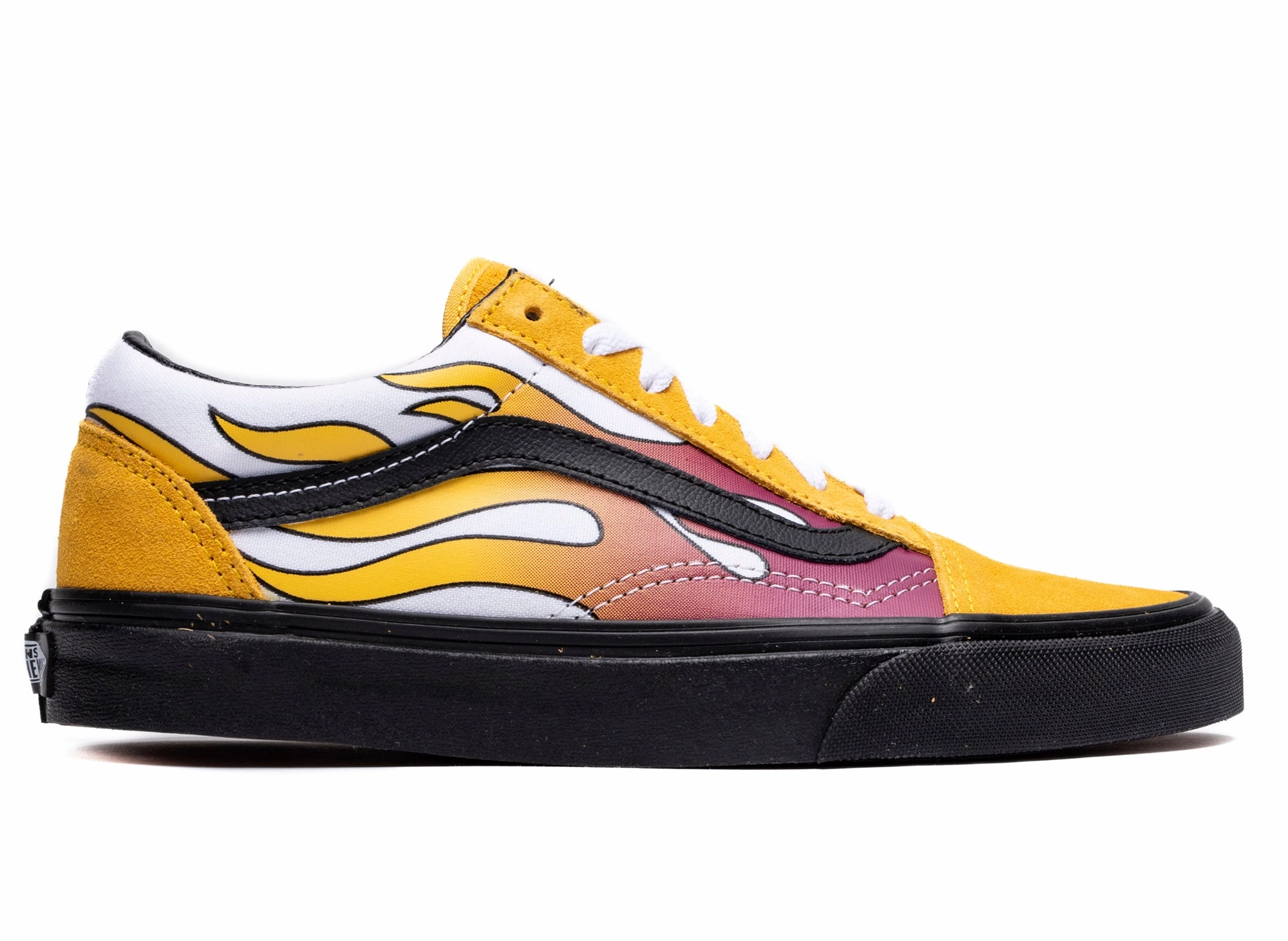 Comfort Guarantee Vacation Style Unisex Vans Old Skool Flames