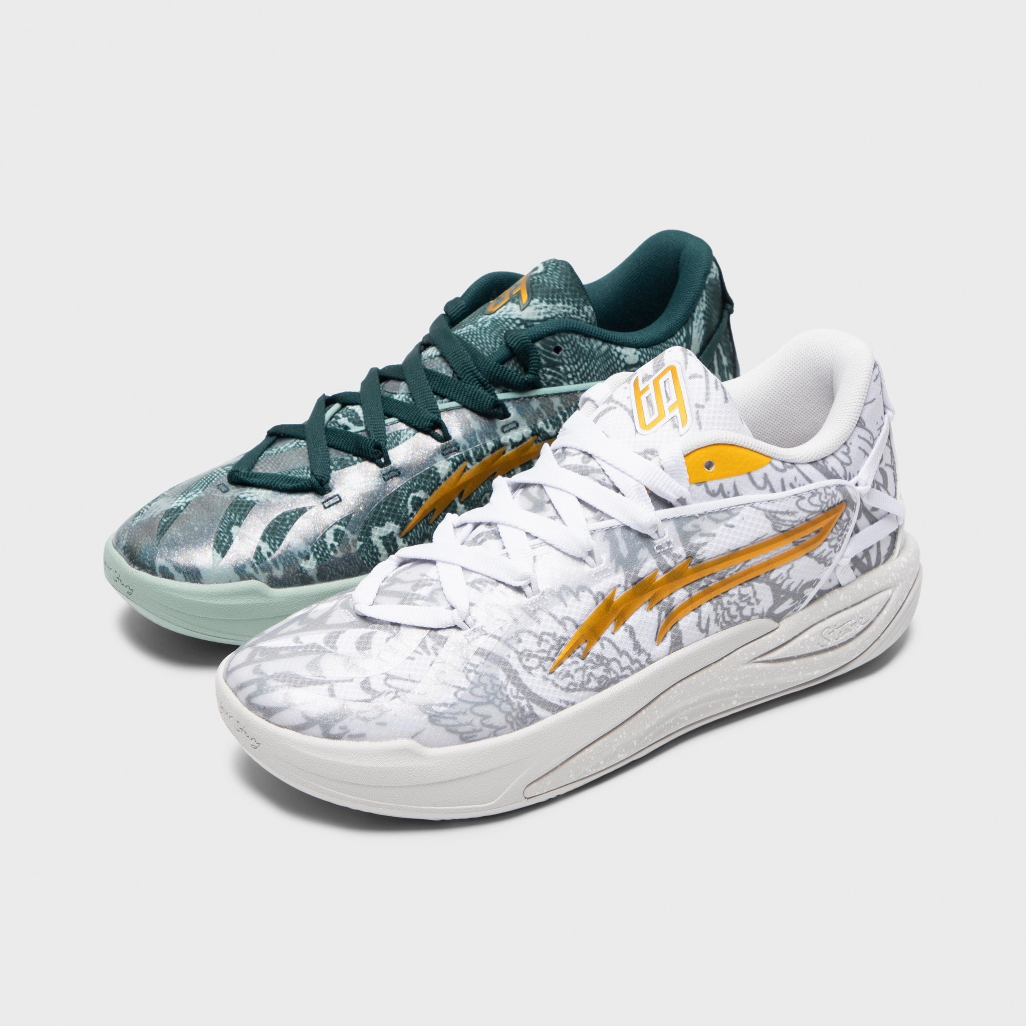 Torsion System Tech Compression Molded Unit Puma Stewie X Harry Potter Silver / Orange - Green
