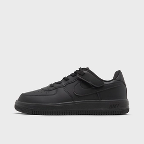 Ventilated Collar Design Thermo Regulating Materials Nike Air Force 1 Low EasyOn PS Black / Black