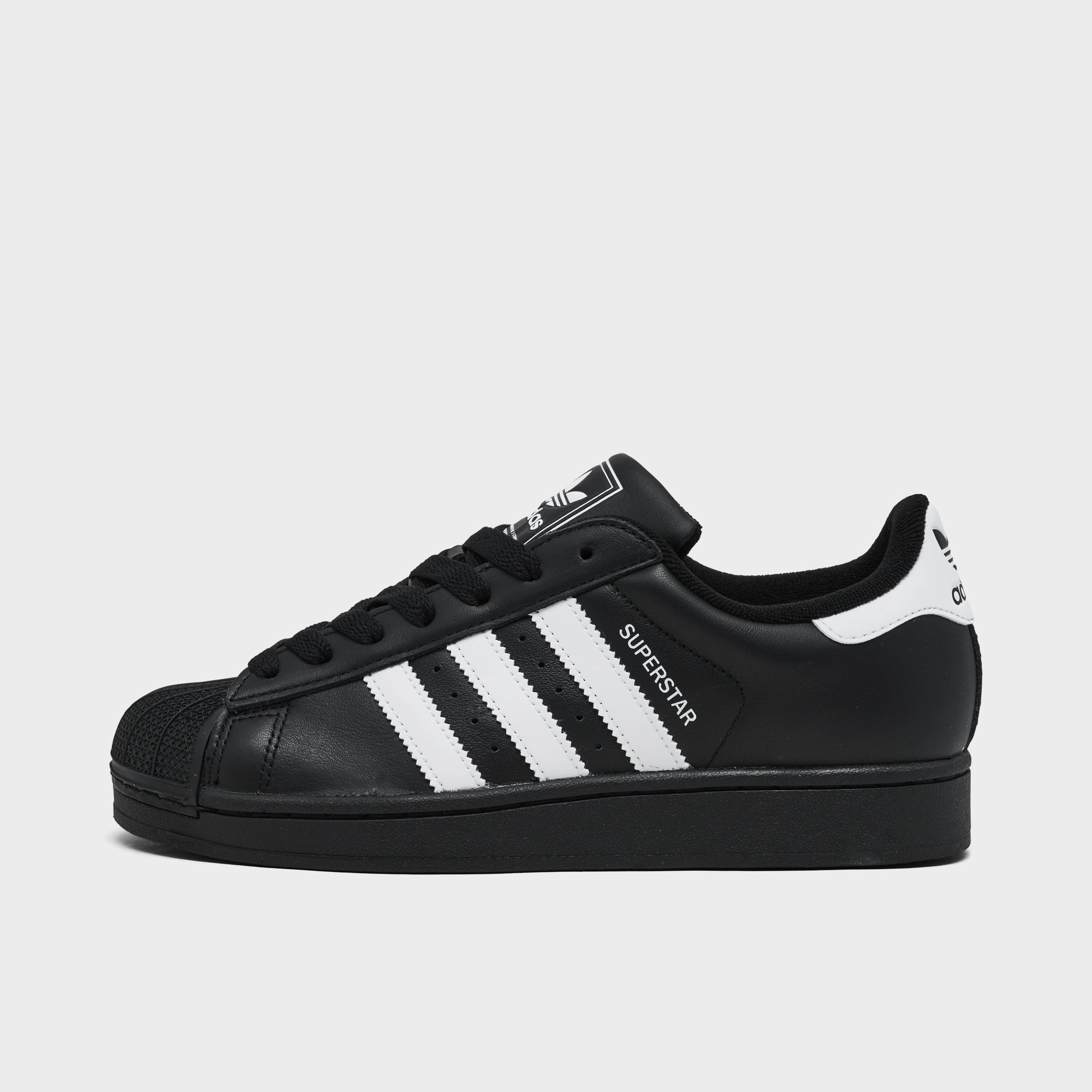 adidas Women's Superstar II Core Black / Footwear White 3D printed midsole