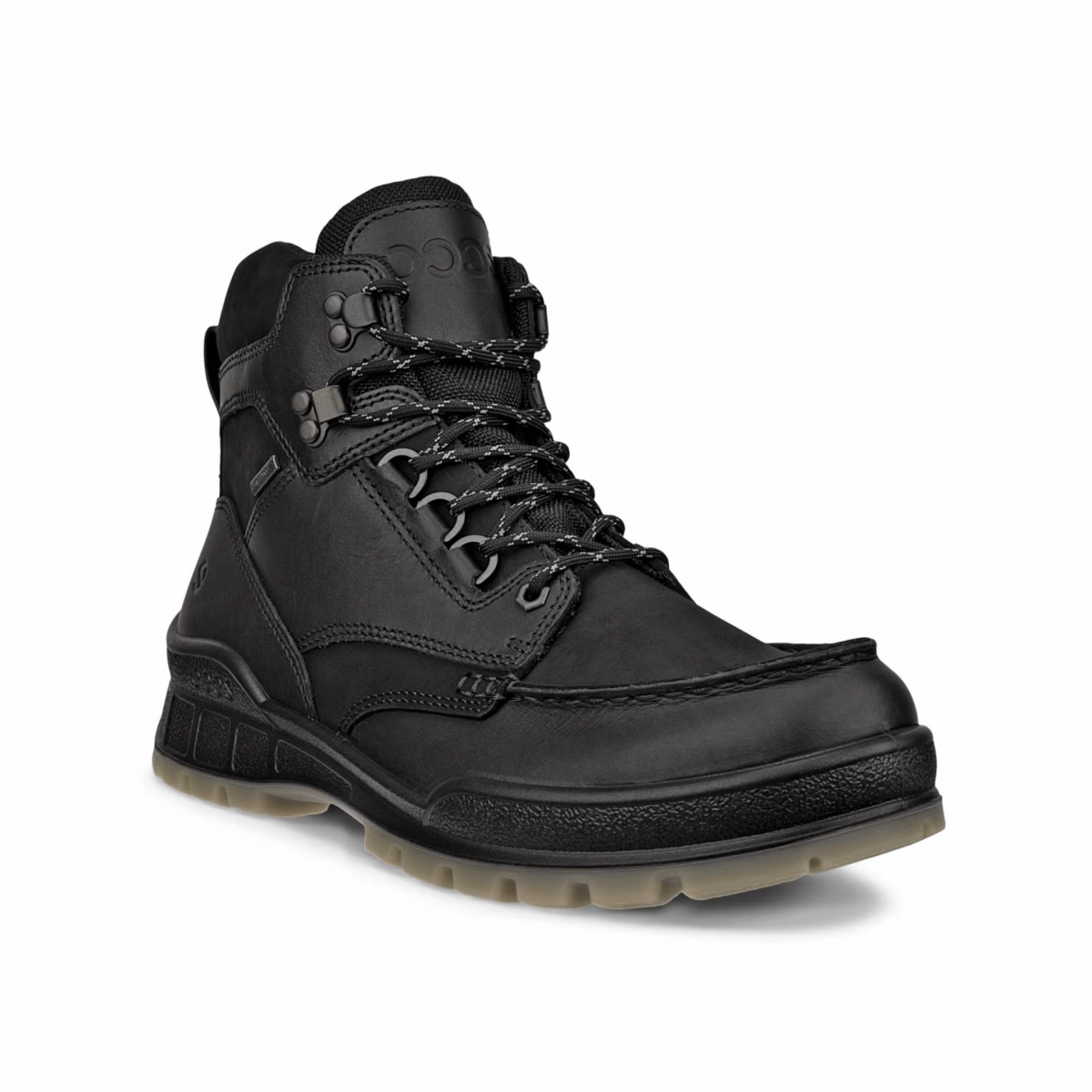 Secure Strap Ecco Men's Track 25 Mid Black Gore-Tex