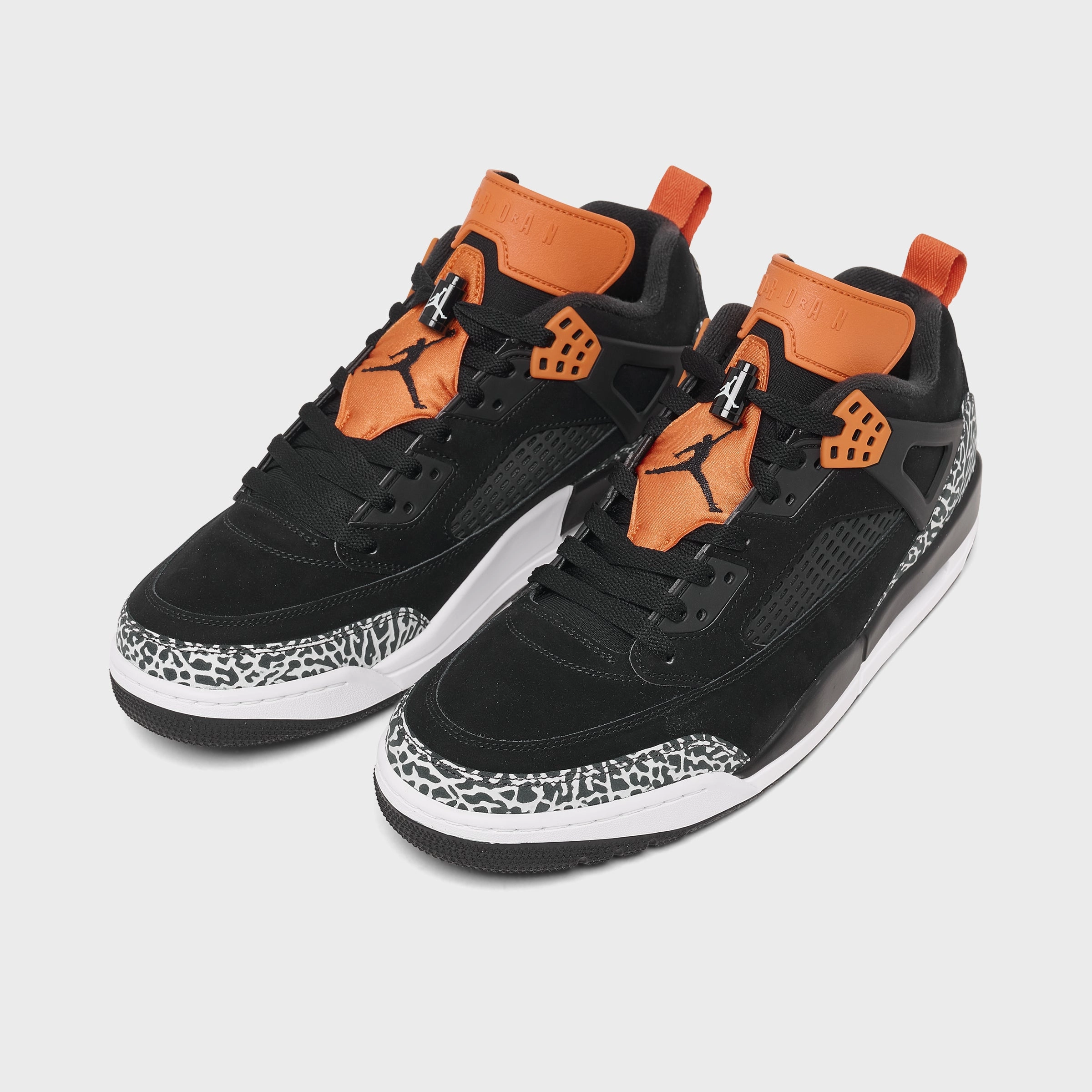 Streamlined Design Comfortable Arch Support Jordan Spizike Low Black / Black - Starfish