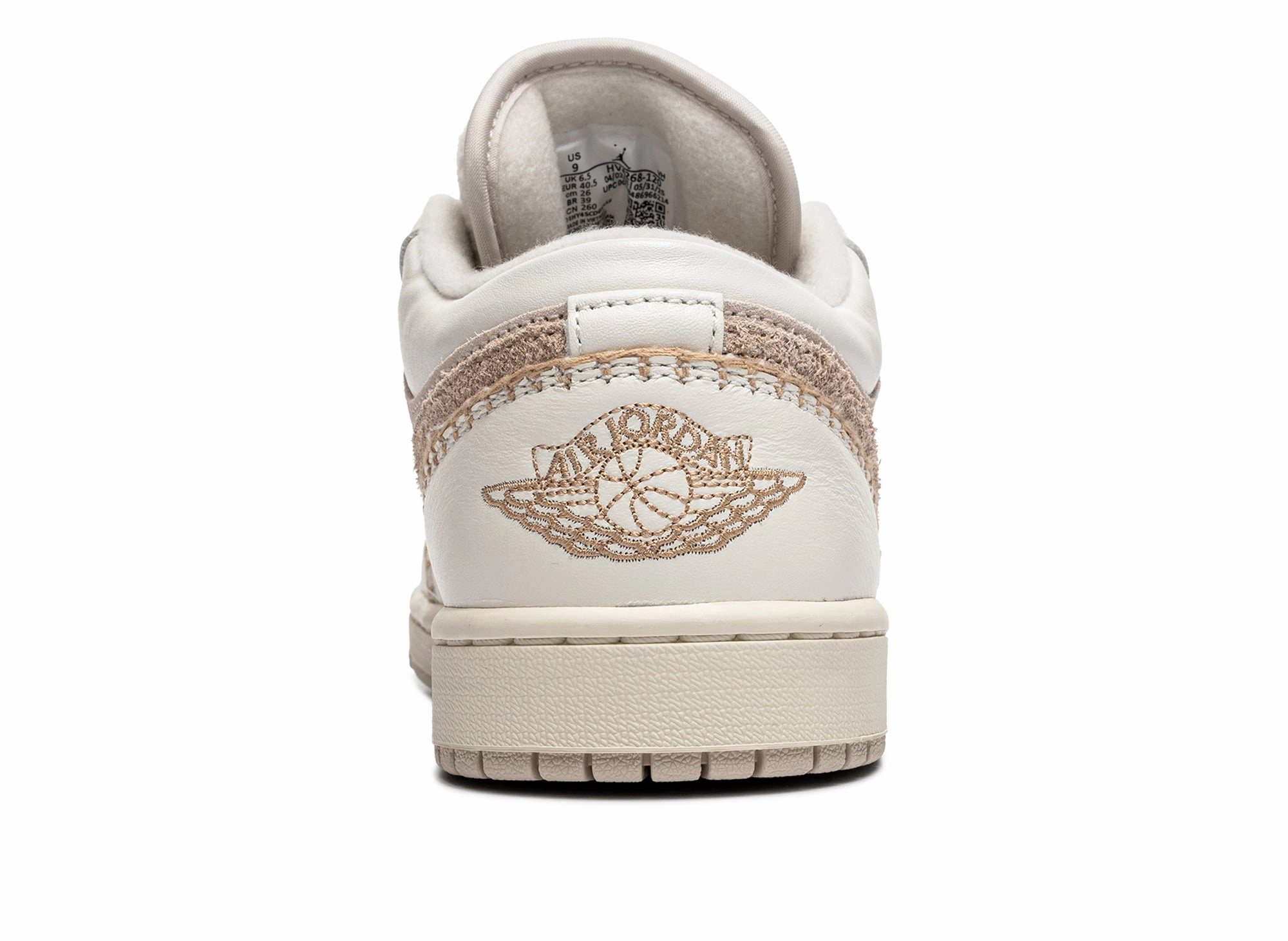 Anti Microbial Insole Wood Step Women's Air Jordan 1 Low SE