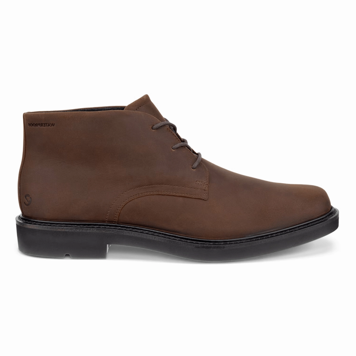 Performance Focus microfiber Ecco Men's Metropole London Chukka Brown Waterproof