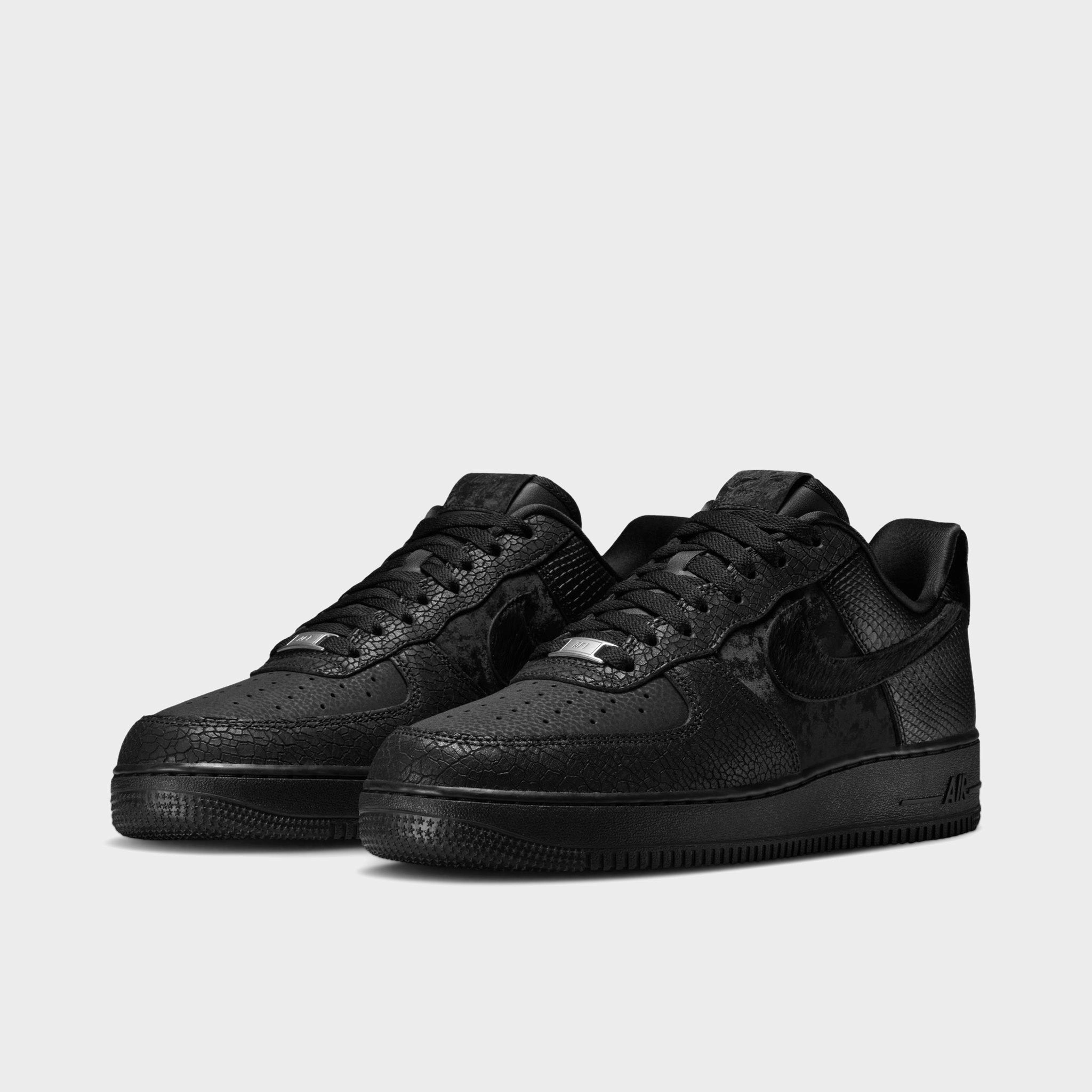 Nike Air Force 1 '07 Lx Black / Black Midsole Technology ZipClosure