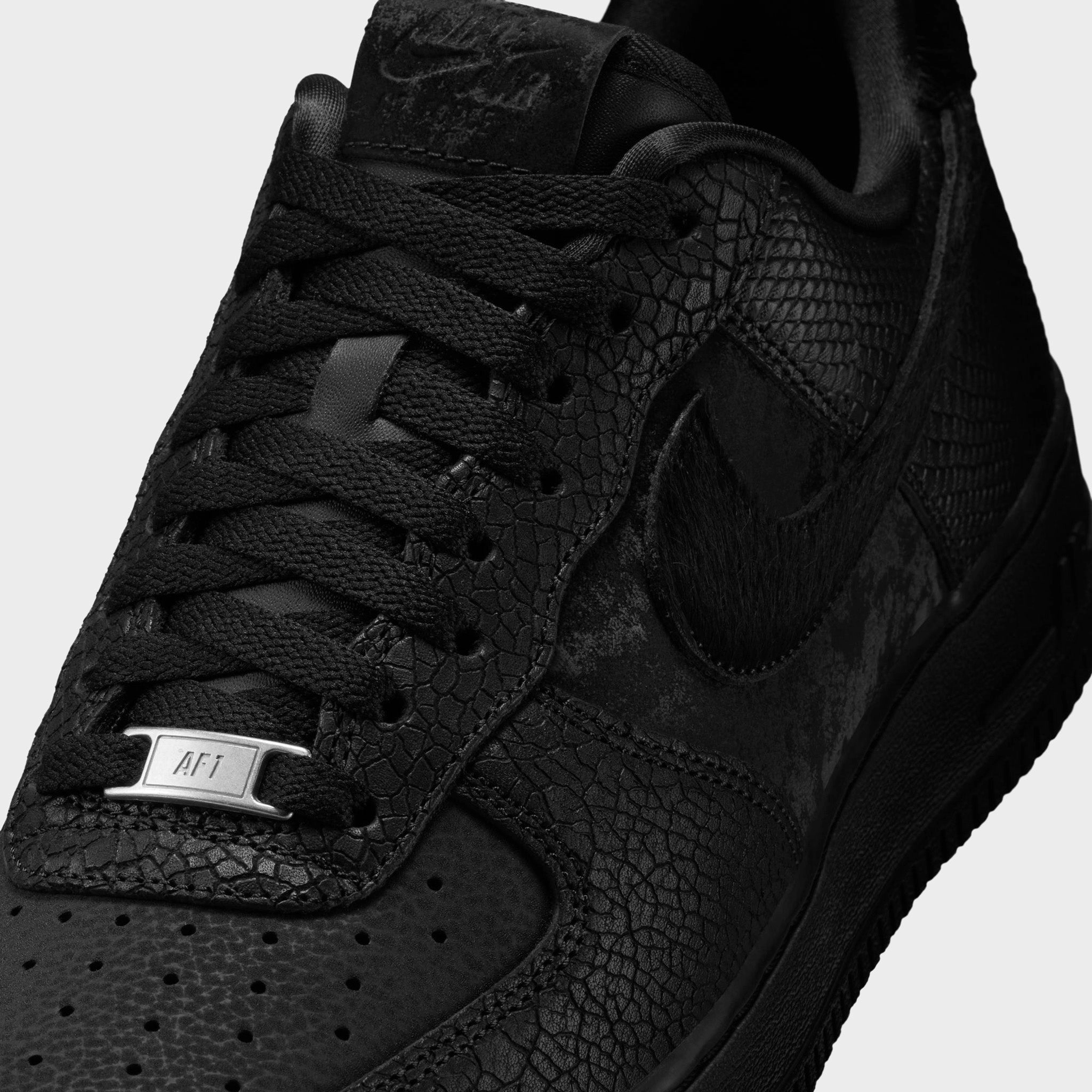 Nike Air Force 1 '07 Lx Black / Black Cushioned Heel Area