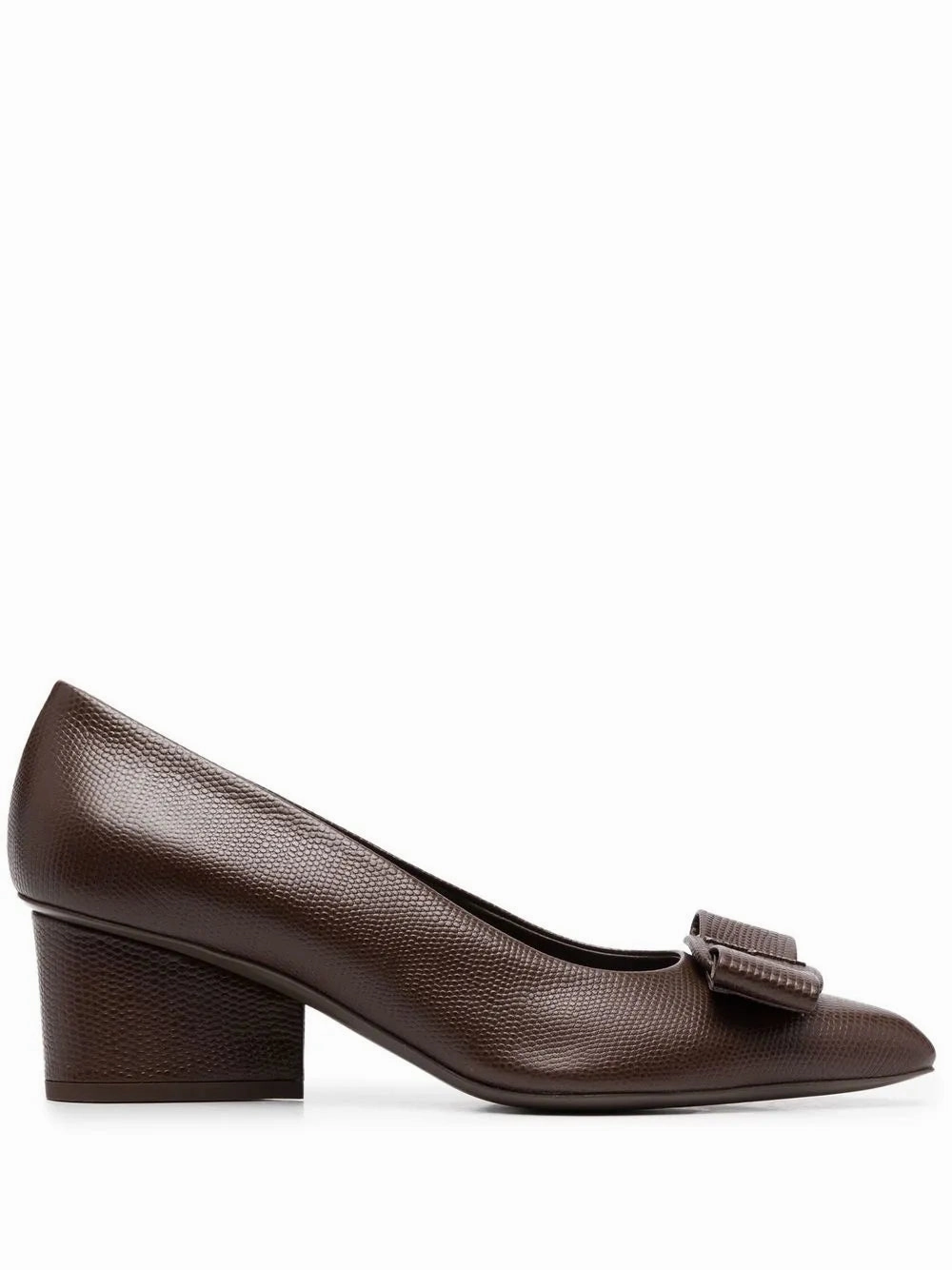 Ferragamo Ornament Pump Sleek Pumps Effortless Glam