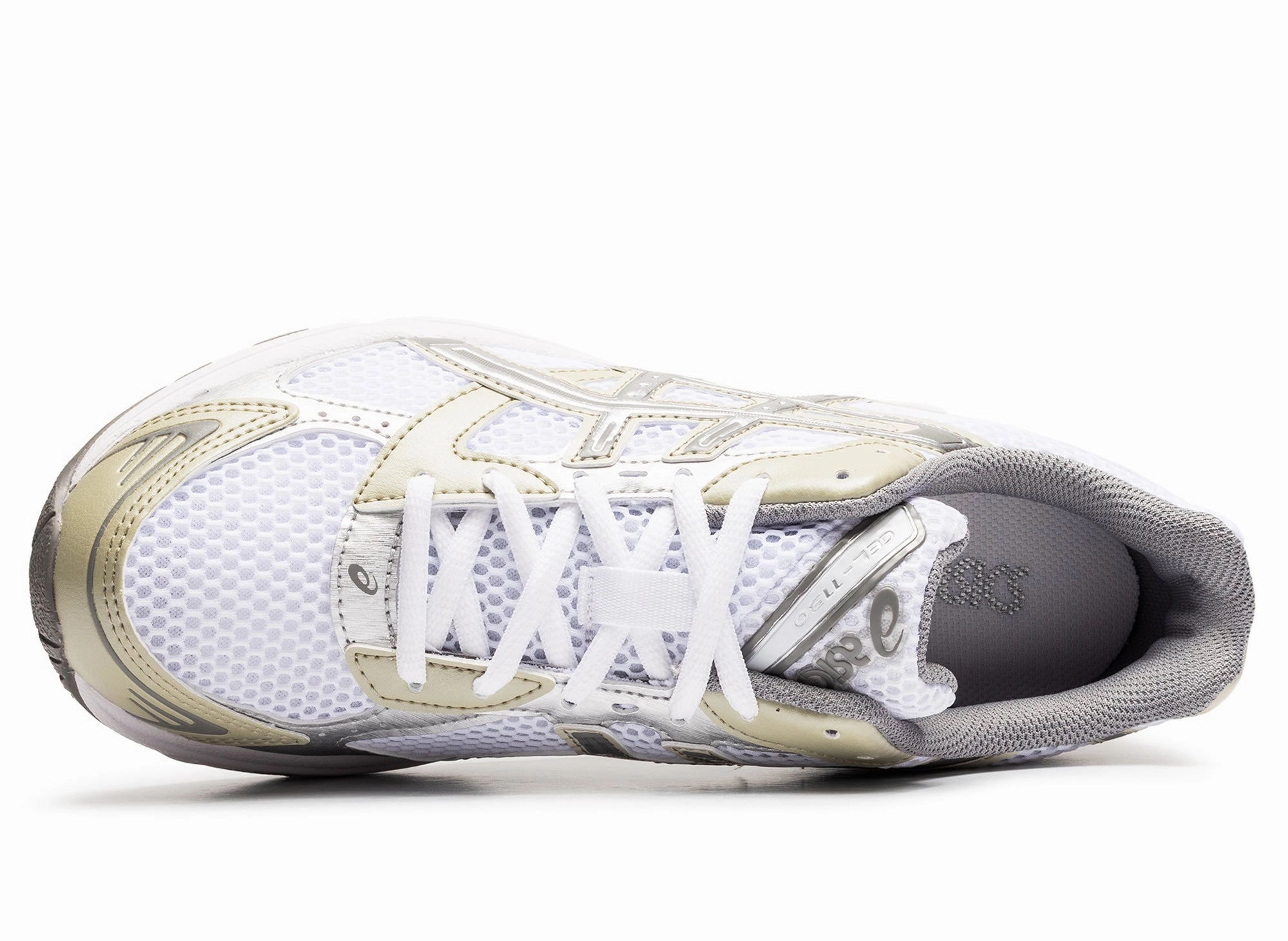 Women's Asics Gel-1130 'White / Dried Leaf Green' Dinner Step Smart Pair