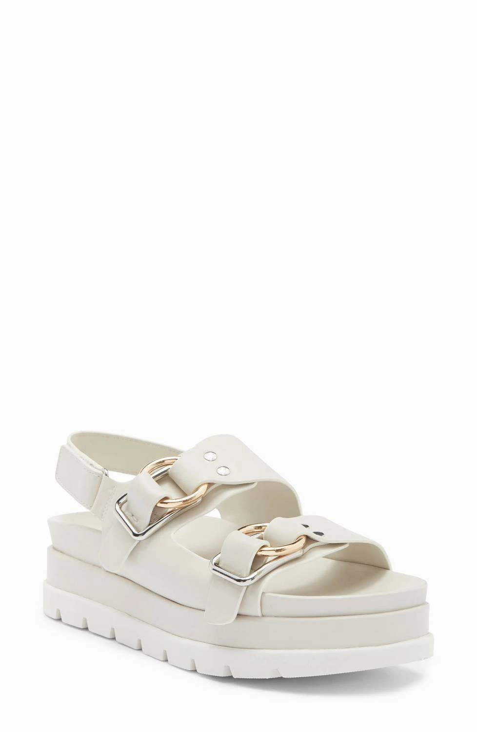 Comfy Walk Women's Blast Platform Sandal In Bone