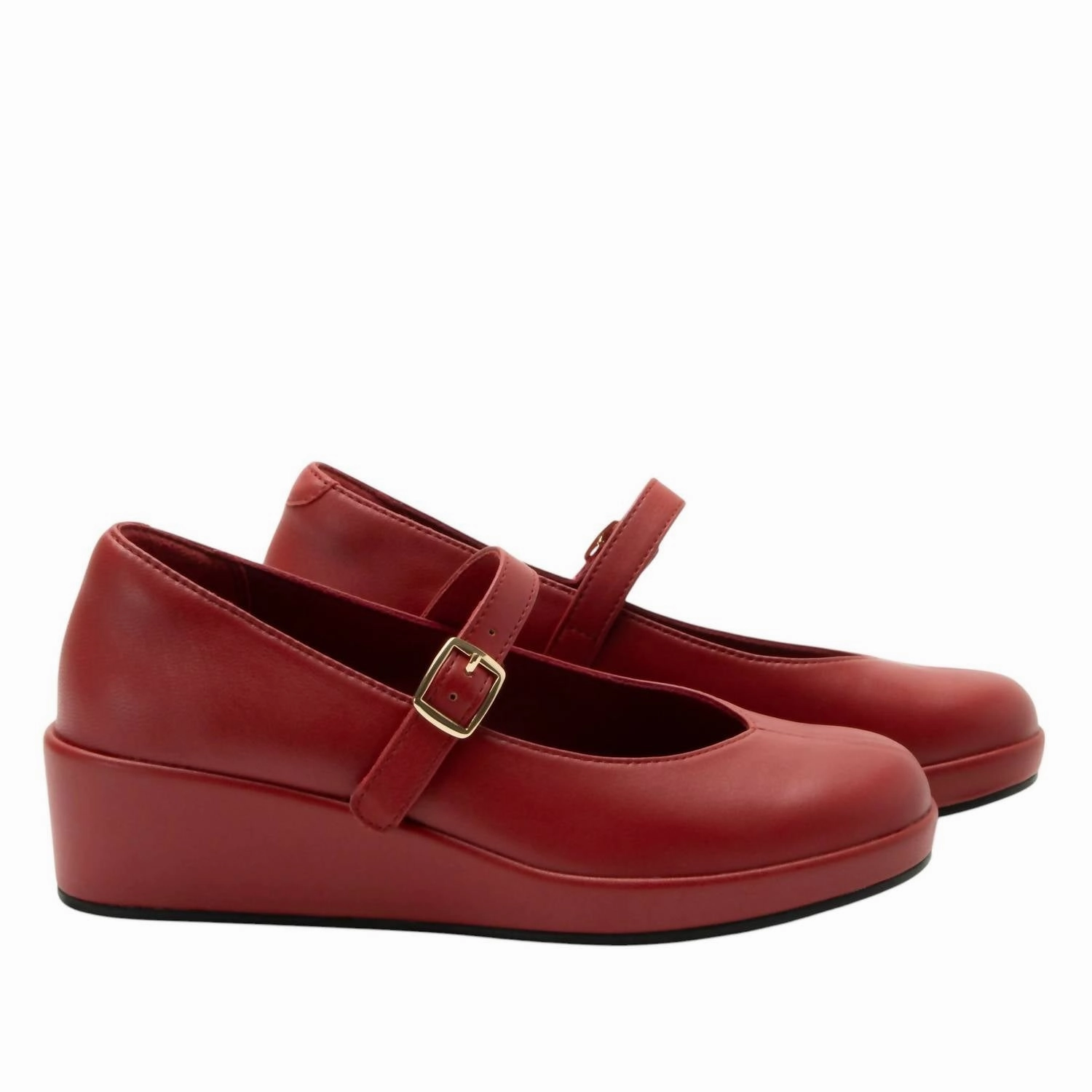 Sculpted Heel Chic Booties Women's Haylo Heels In Ruby