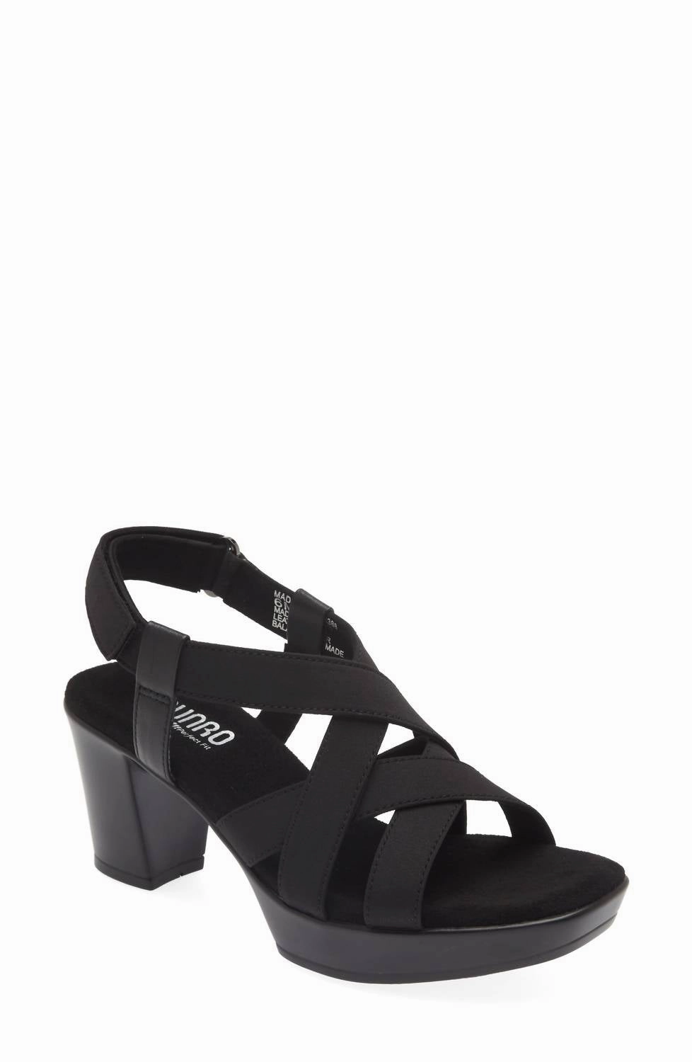 Open Toe Shoes Trendy Booties Women's Maddox Platform Sandal In Black