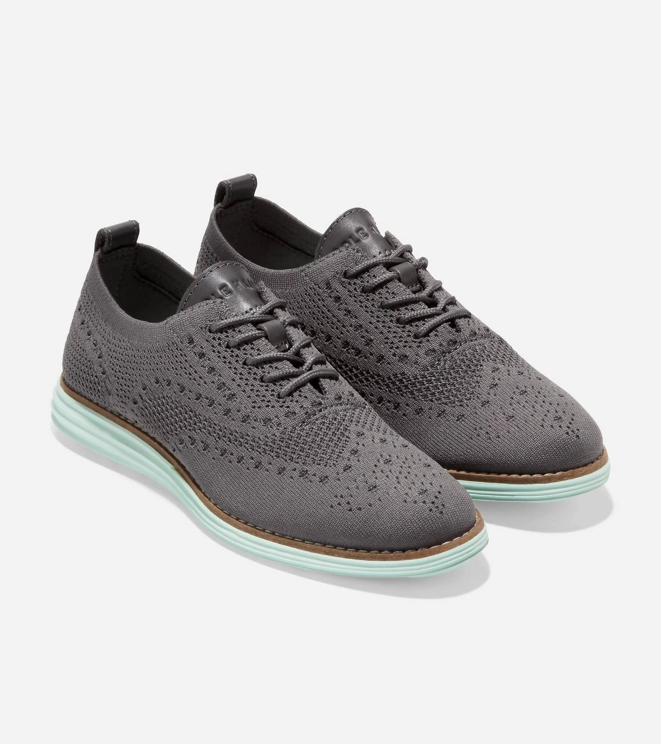 Women's Og Grand Stitchlite Wing Oxford In Dark Pavement Commuter Comfort