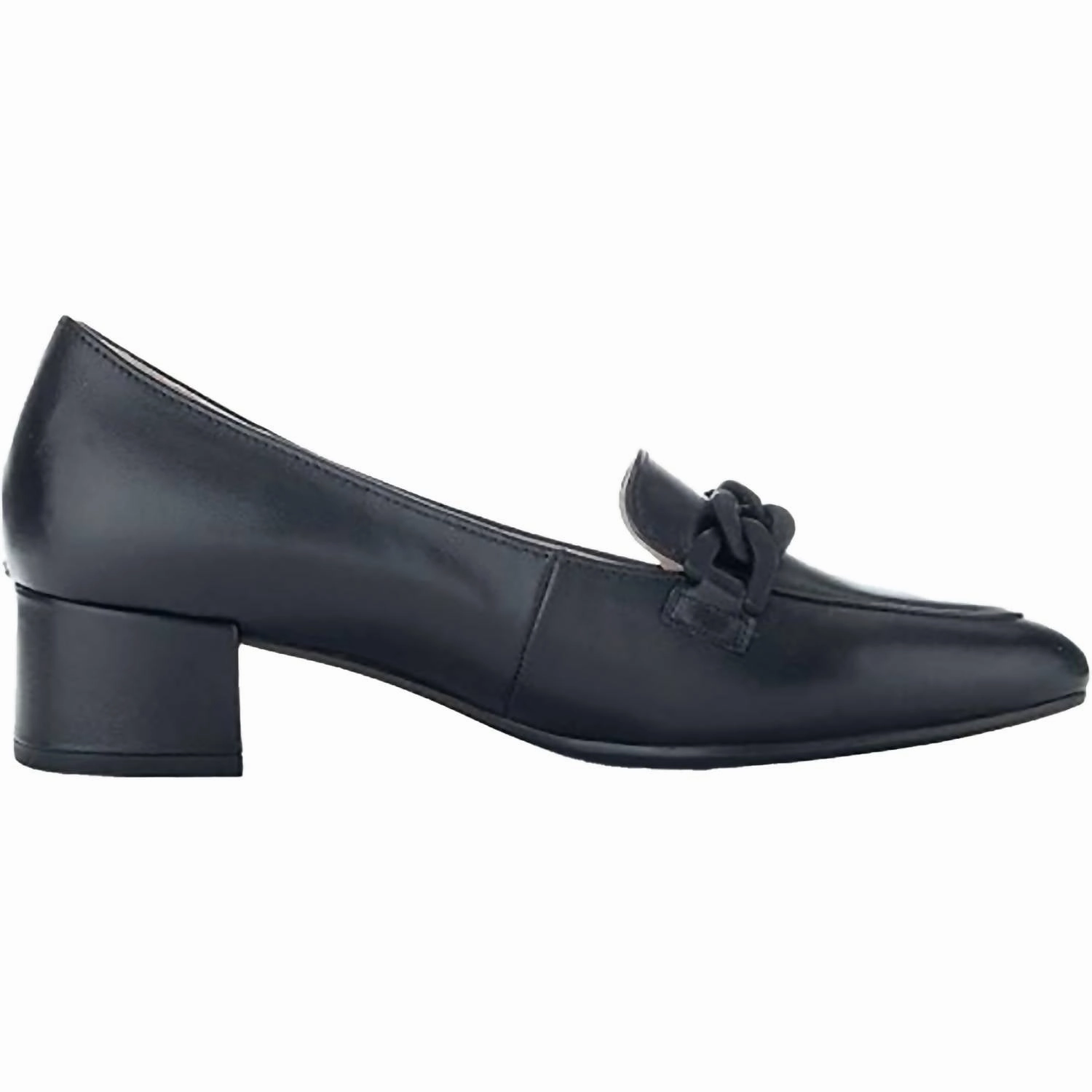 Women's Schwarz Heeled Pumps In Black Elegant Pumps
