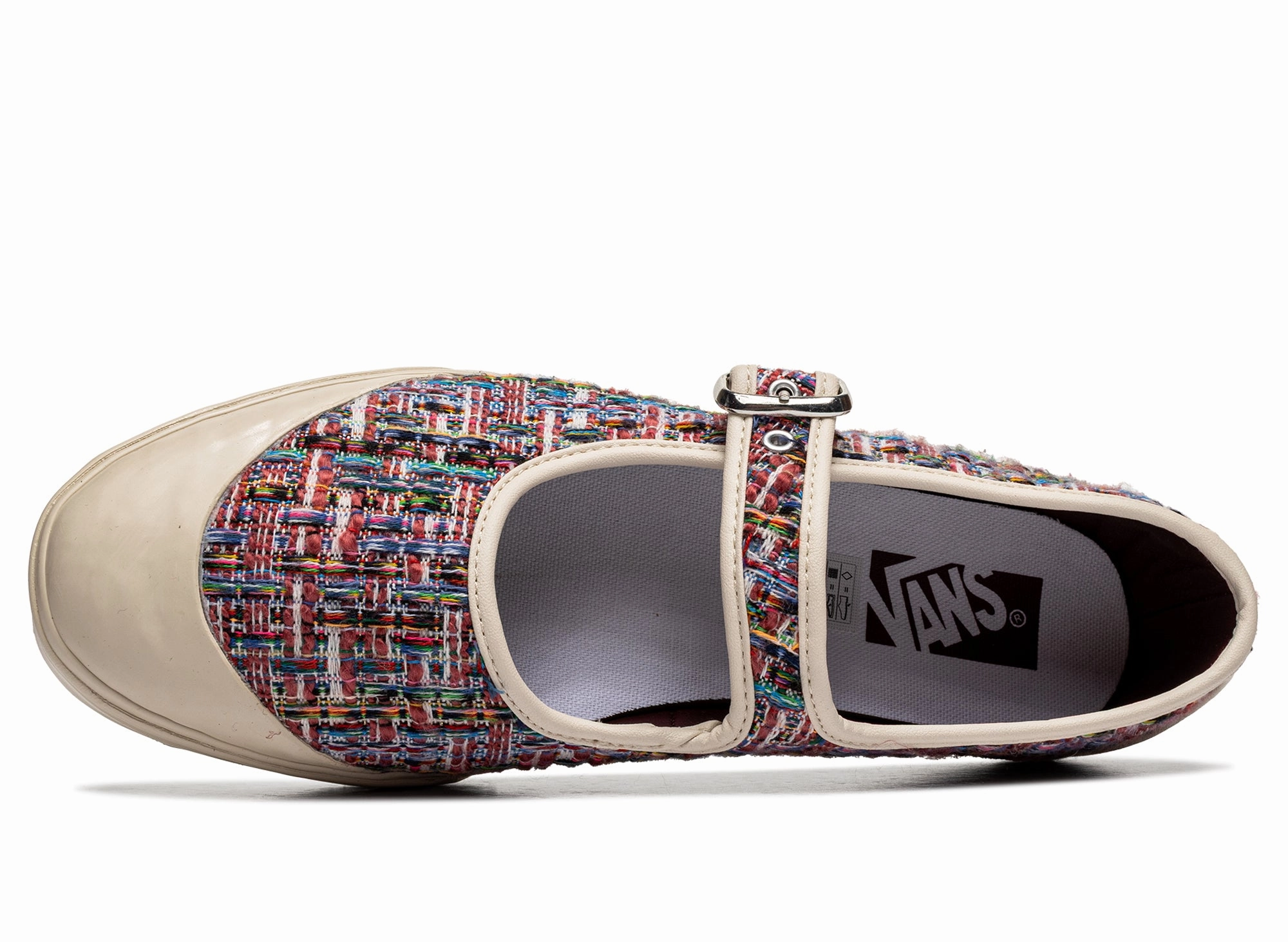 Women's Vans LX Mary Jane Lowpro in Tweed Mauvewood mom style All Around