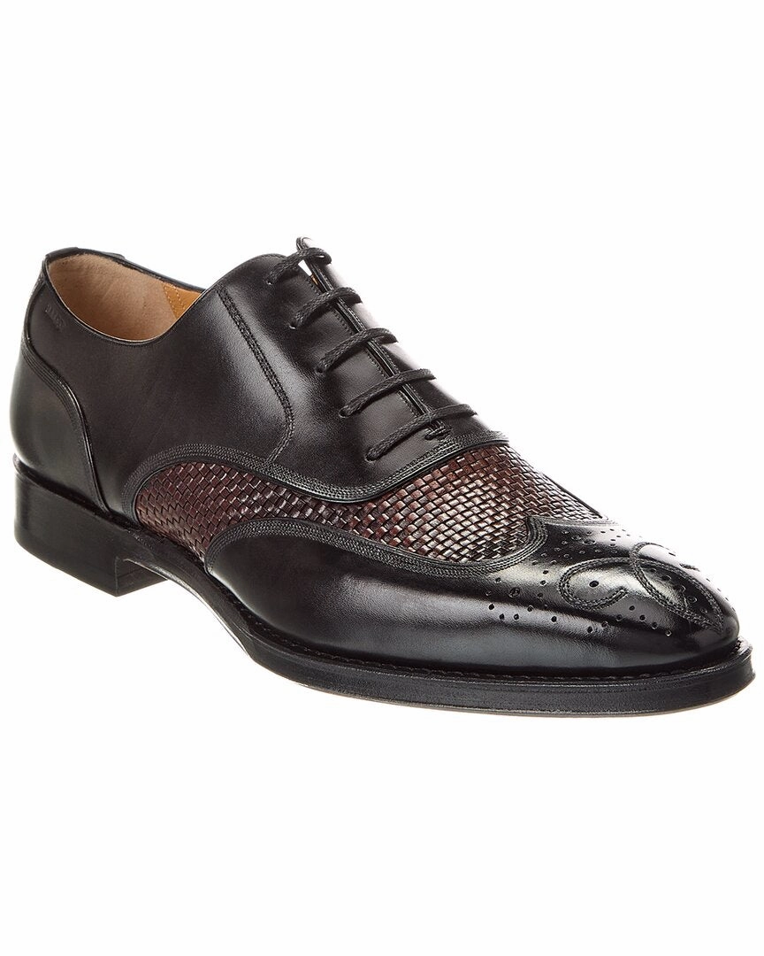 Bally Scalibur Leather Oxford Structured Upper Design Lover