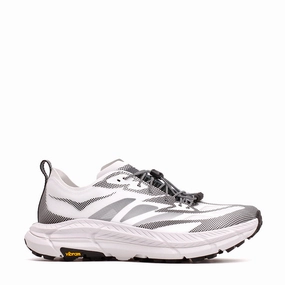 Hoka One One Unisex Mafate Speed 4 Lite TS White Black Core 1168971-WBLC running for fitness