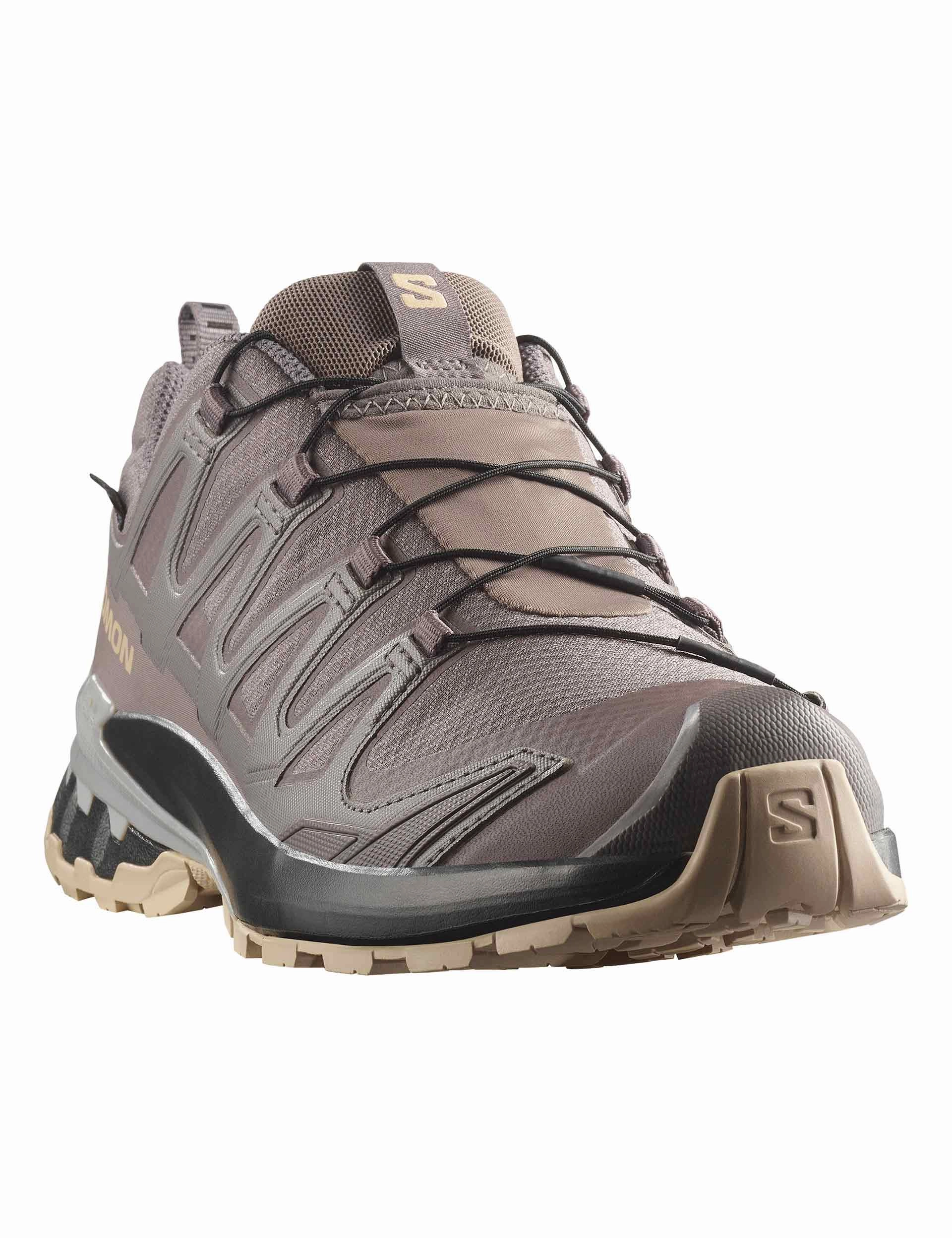 XA Pro 3D V9 Gore-Tex - Plum Kitten/Black/Gull Snug Heel Cup