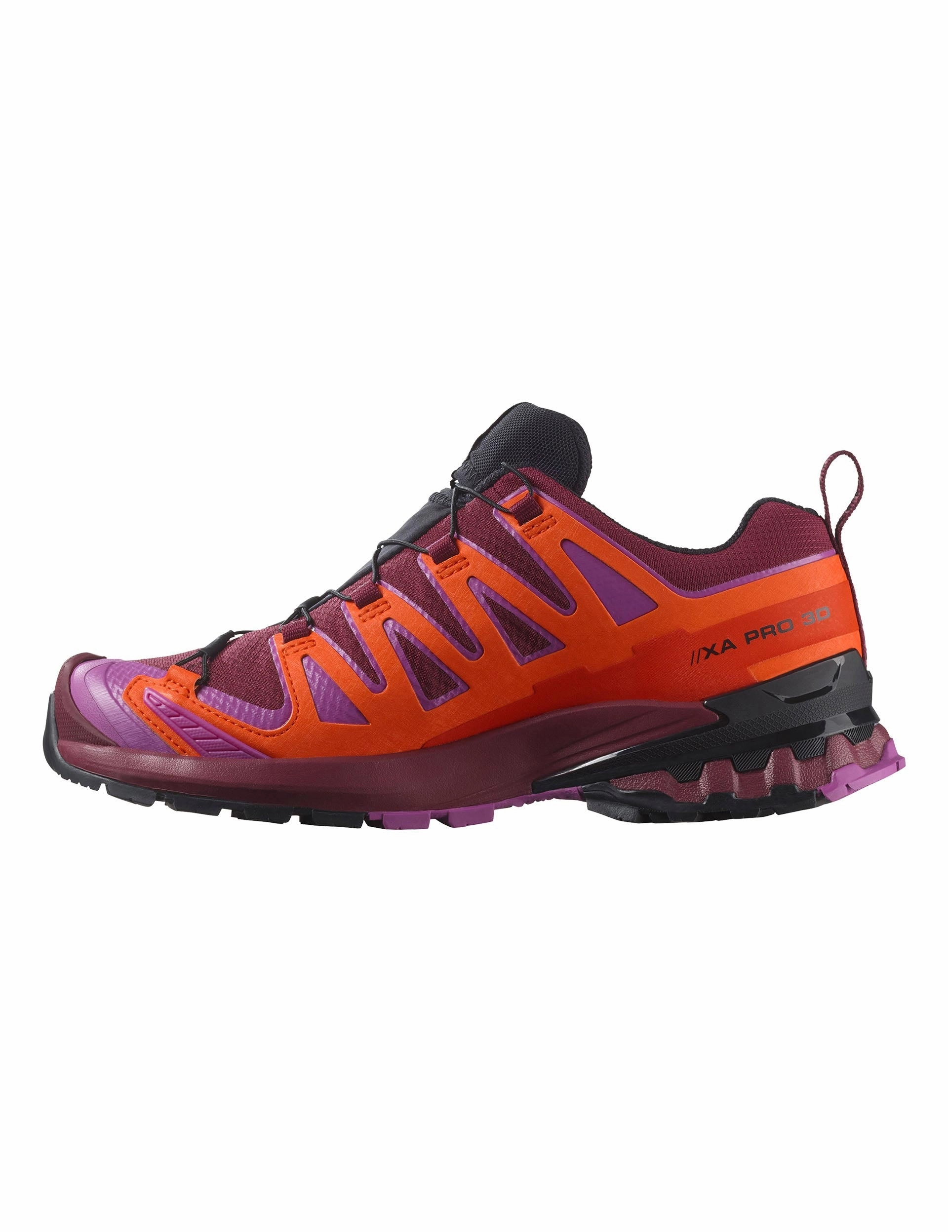 XA Pro 3D V9 Gore-Tex - Tawny Port/Red Orange/Willowherb training shoe equipment Vaporize Technology
